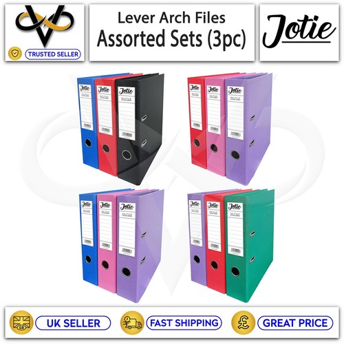 Lever arch files - files, 3-pack