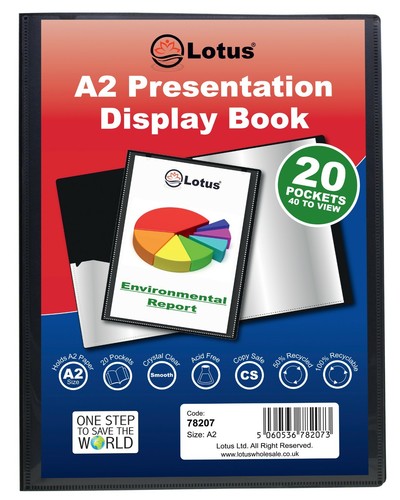 Black display book - 10, 40