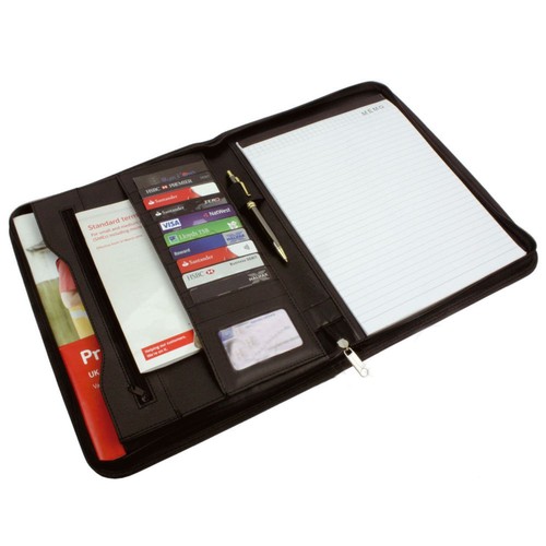 Zipped conference folder - a4,