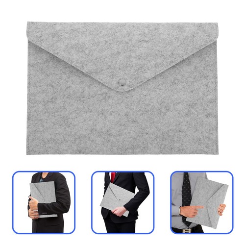Light grey felt file - felt,