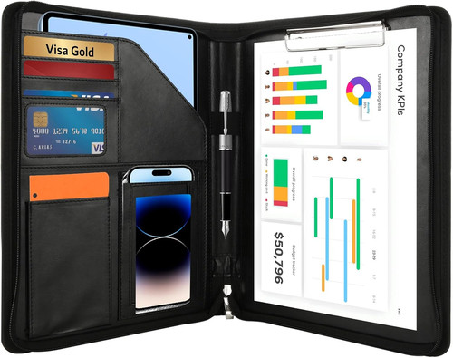 Conference folder zipped - a4,