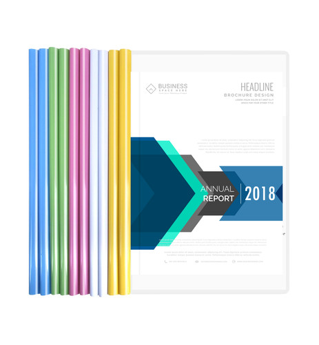 Clip bar slide binder - bar,