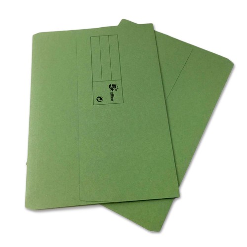 Green foolscap document - a4,
