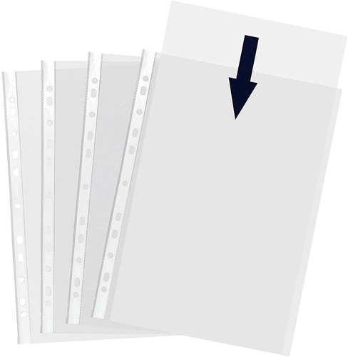 Size punched pocket - punched,