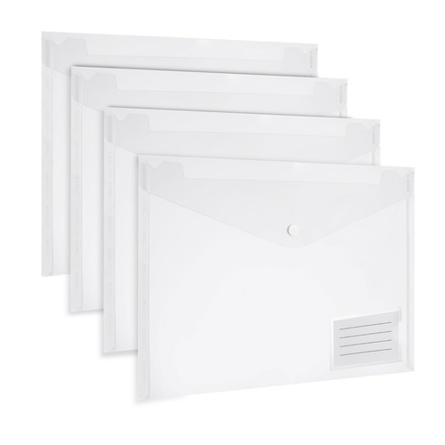 Clear plastic wallets stud - plastic,