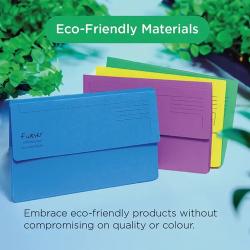 Document wallets 300gsm - wallets, a4