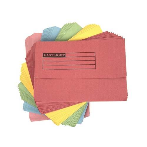 Document wallets half flap - document, a4