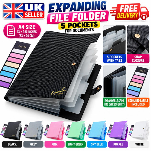 Expanding file folder 5 - a4,