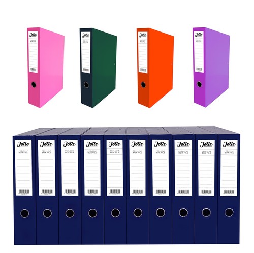 Foolscap box files - files, glossy